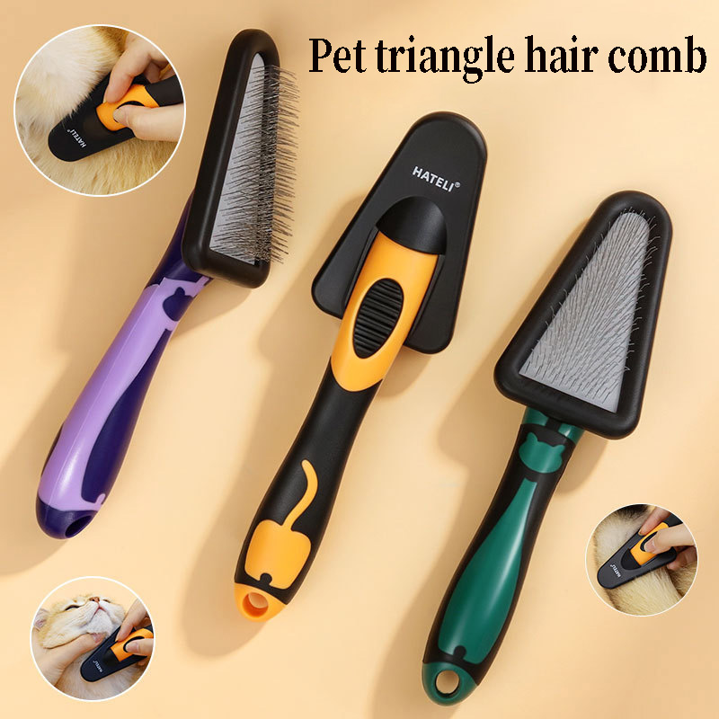 Bamboo Hair Brush - Cepillo para Gatos, Removedor de Pelo