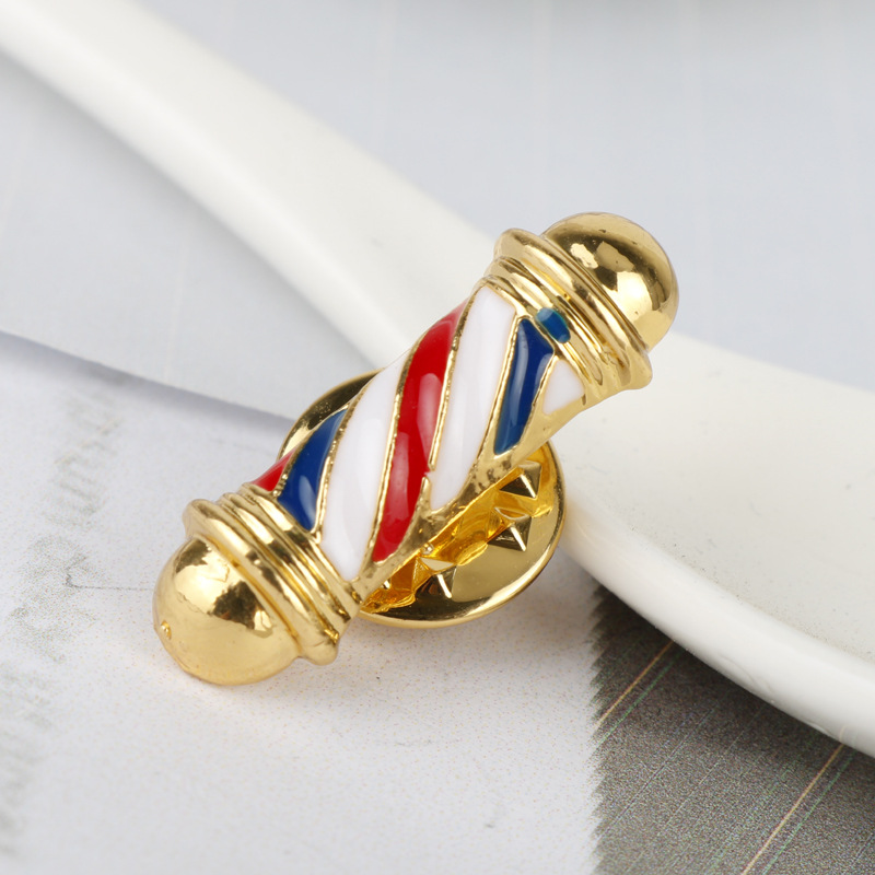 Hair Care Kit - Broche de insignia clásico, Pin de