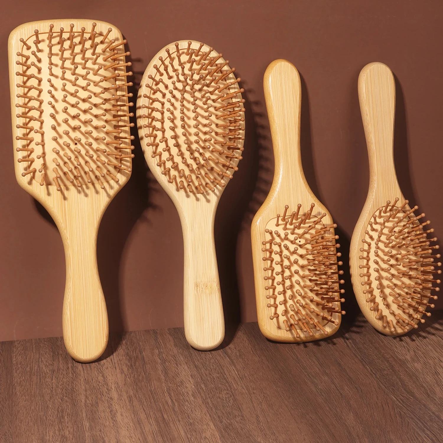 Bamboo Hair Brush - Cepillo de Pelo de Bambú Natural