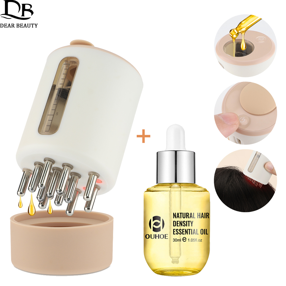 Hair Care Essential Oil - Peine de masaje de cabeza con