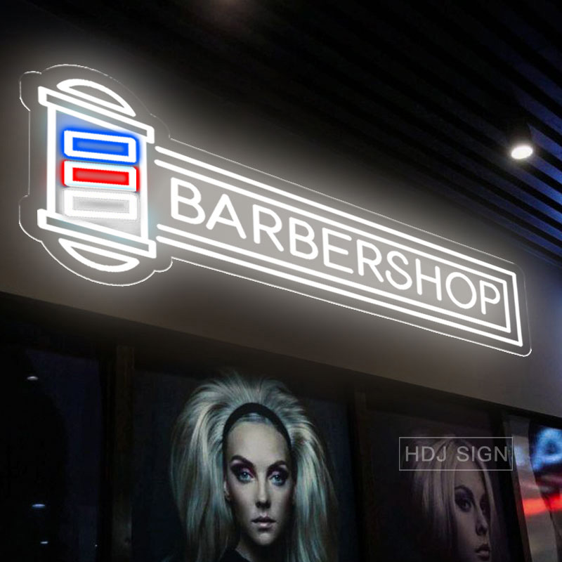 Hair Care Logo - Letrero de neón LED personalizado para