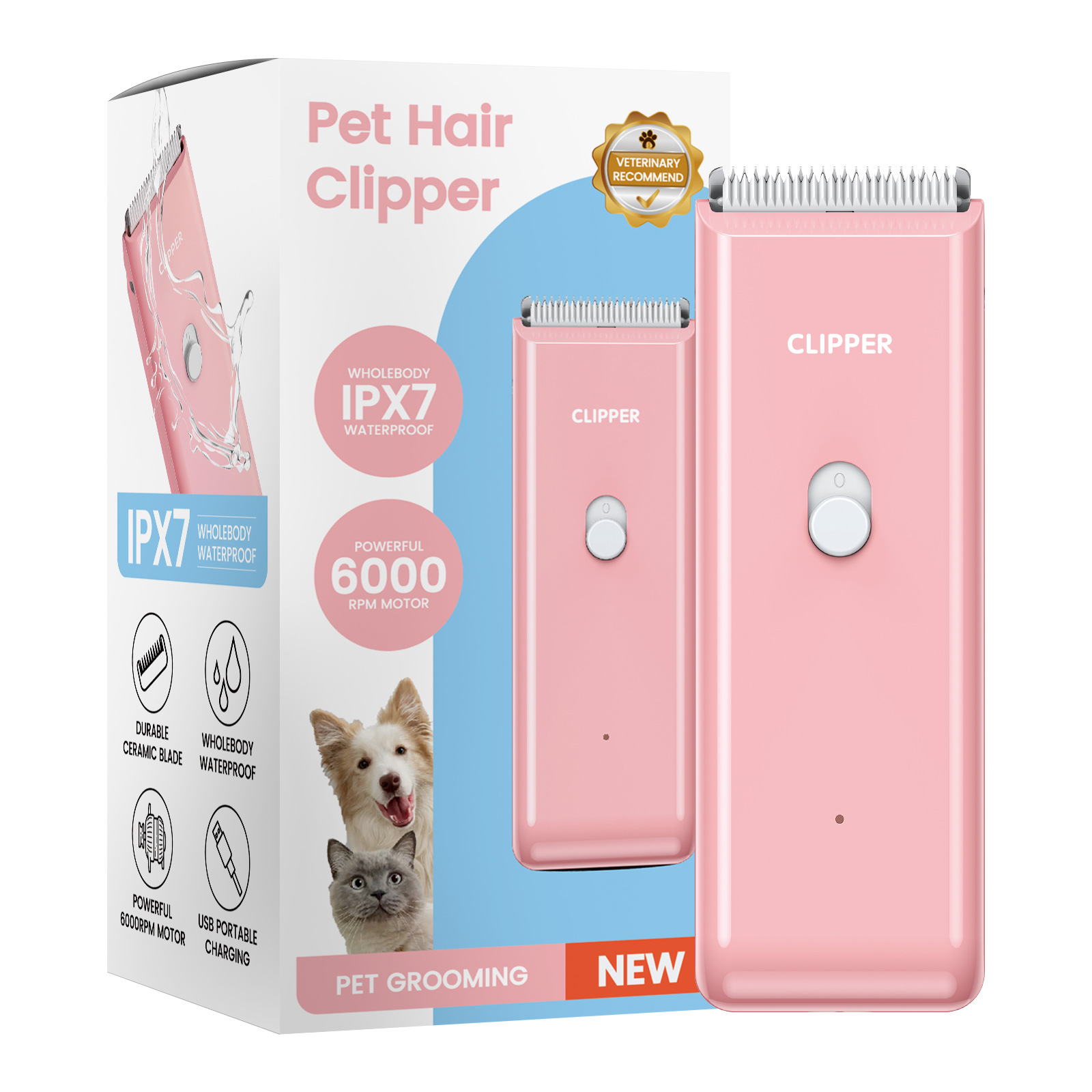 Hair Care Logo - ¡Amalte sin miedo! El cortapelos impermeable