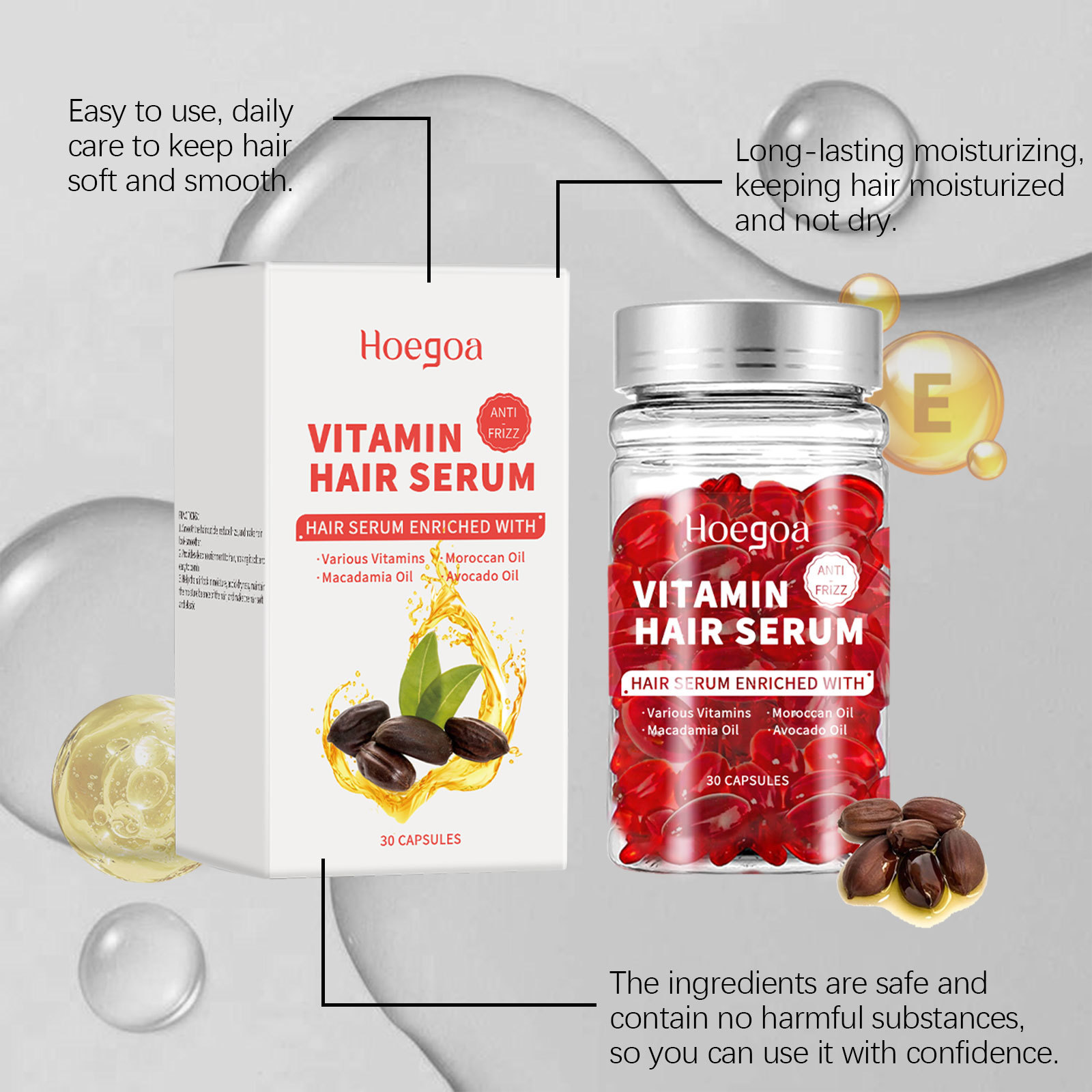Hair Care Essential Oil - Cápsulas de suero para el cuidado