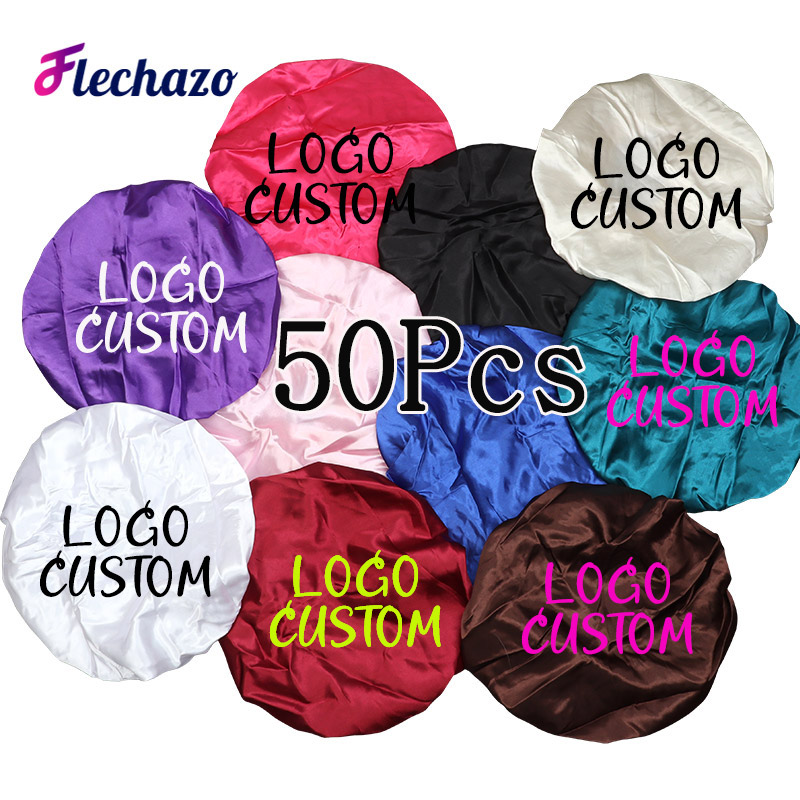 Hair Care Logo - Gorros de seda para el cuidado