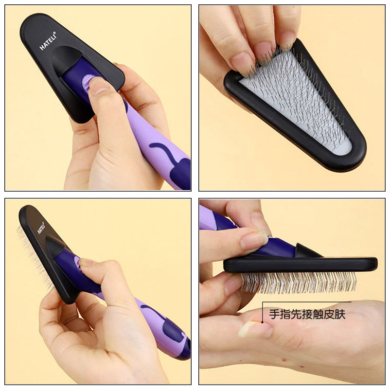 Cepillo para Gatos, Removedor  - Bamboo Hair Brush reseña y precio