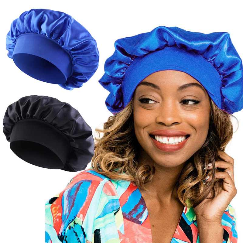 Gorros de satén para el cuidad - Hair Care Logo reseña y precio