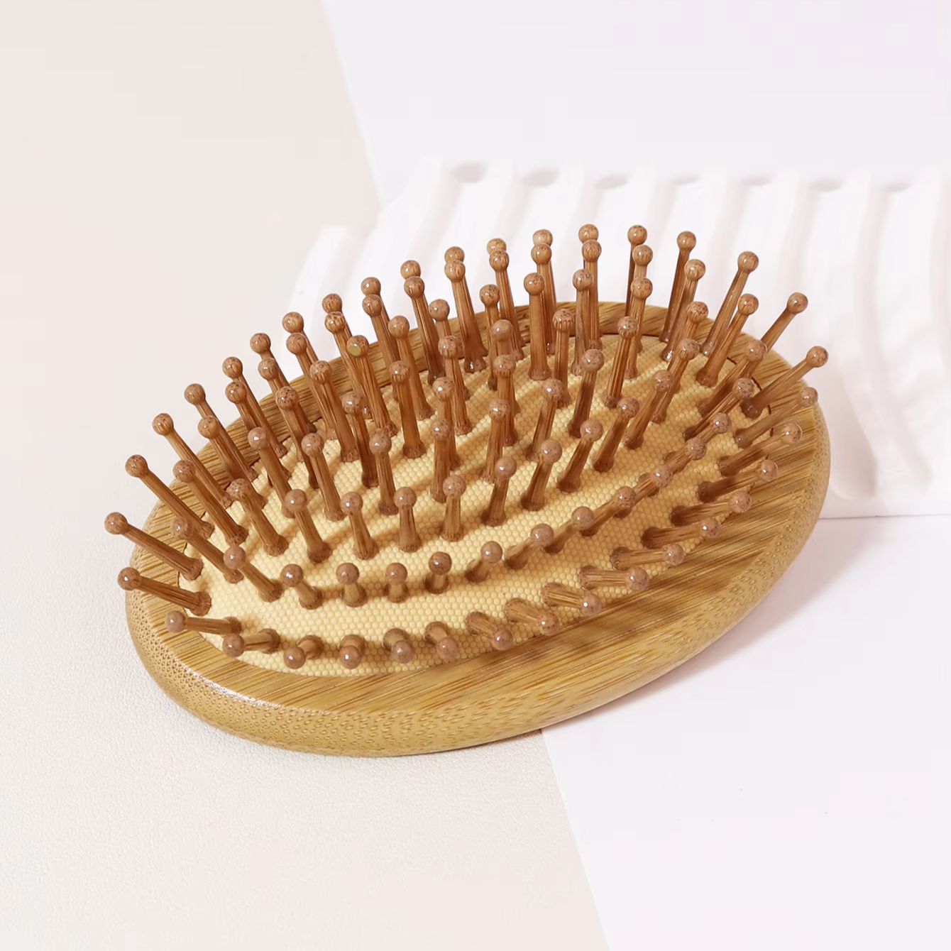 Cepillo de Bambú Antiestático  - Bamboo Hair Brush reseña y precio