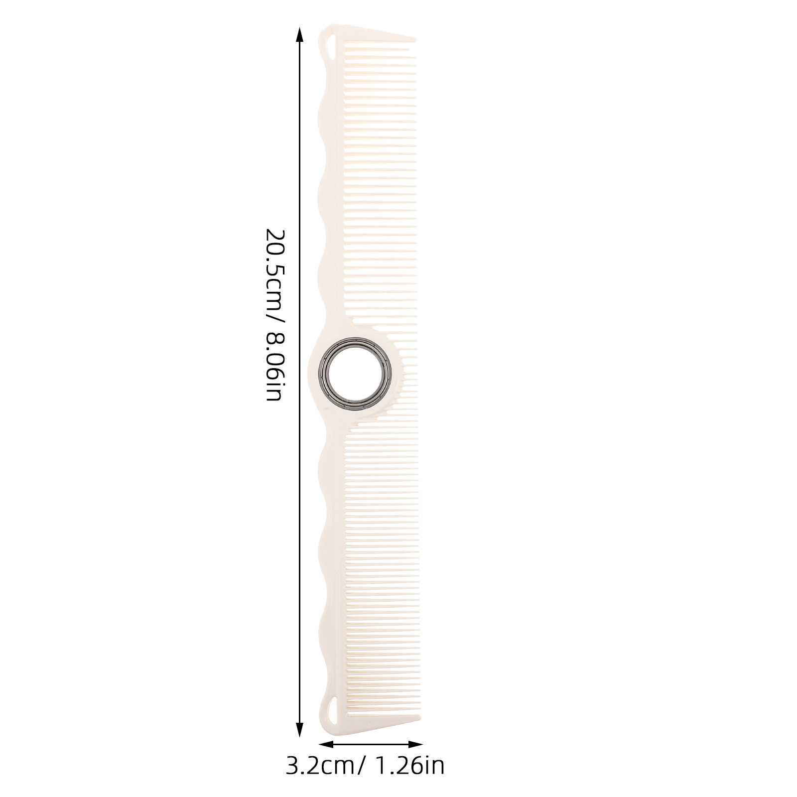 Peine Giratorio para Barberos, - Detangling Wide Comb reseña y precio