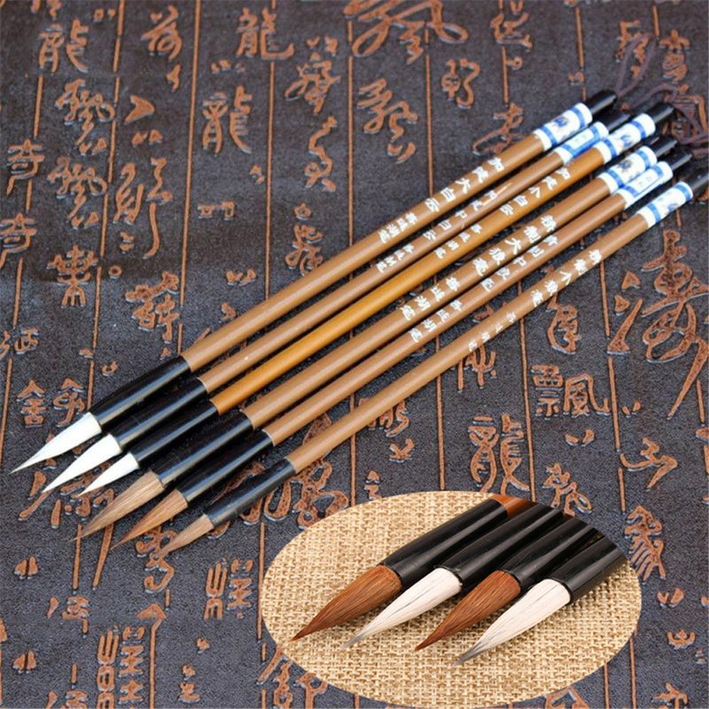 Juego de 6 pinceles de bambú c - Bamboo Hair Brush reseña y precio