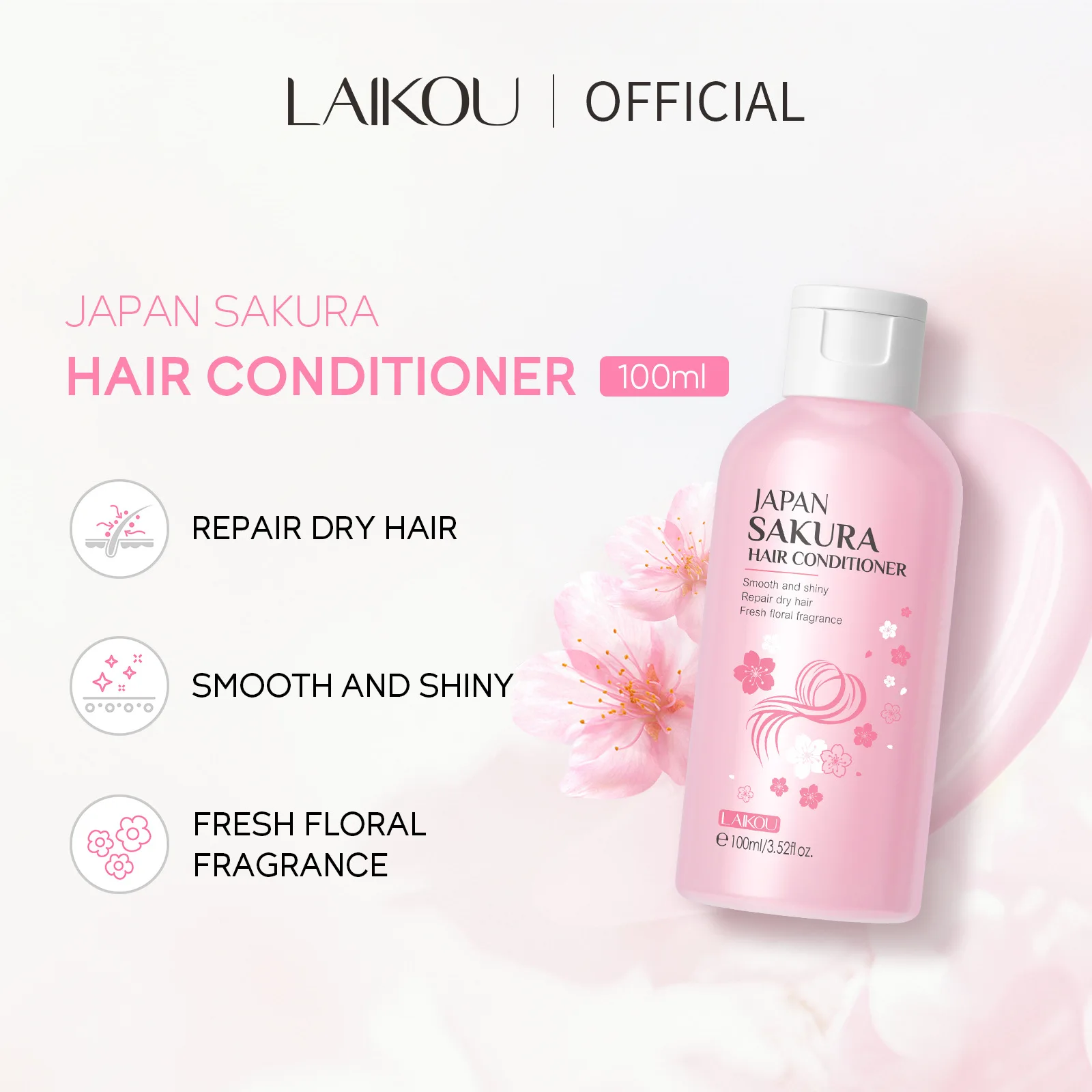 LAIKOU Japón Sakura champú o a - Hair Care In Japan reseña y precio