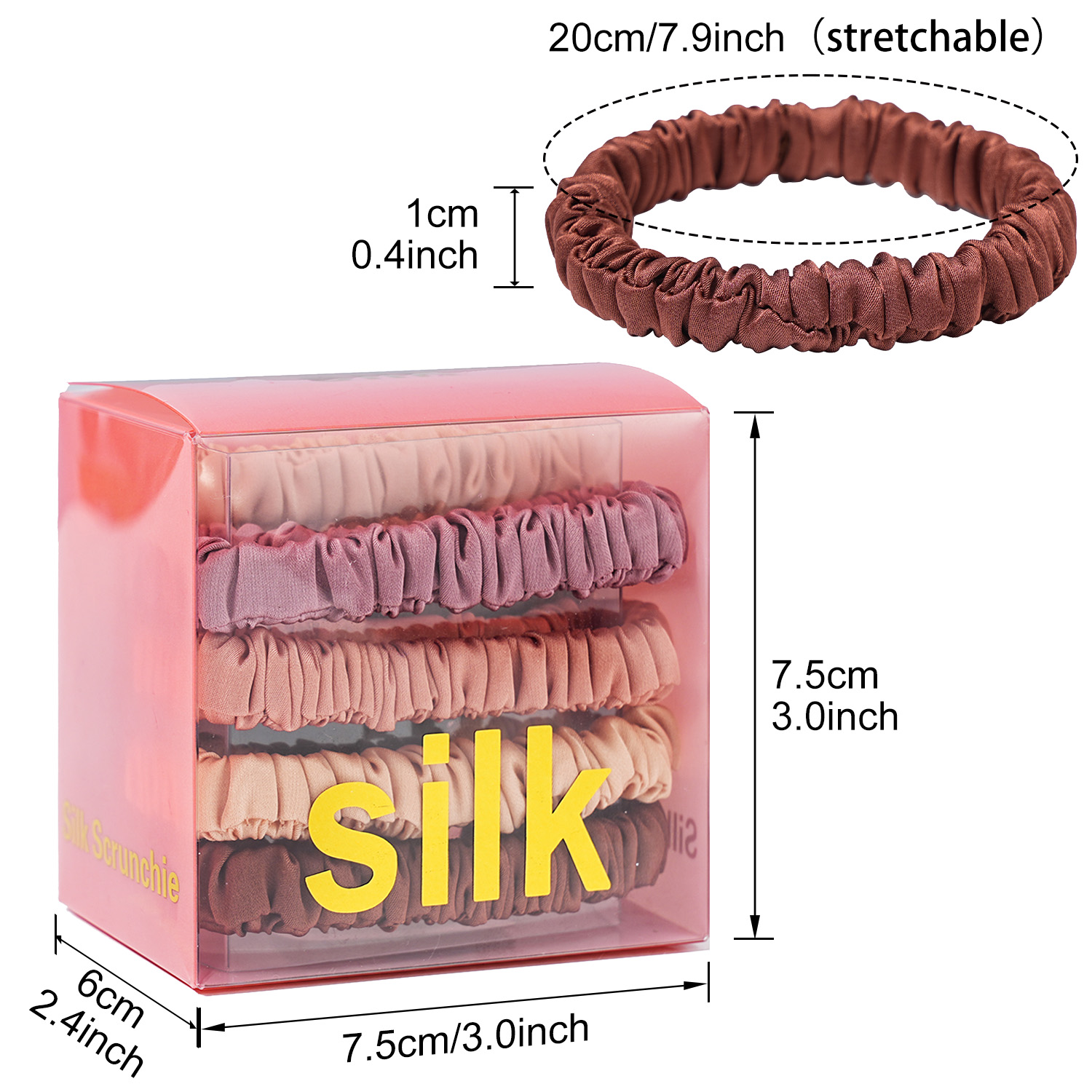 8 unids/set 100% gomas para el - Hair Care Kit reseña y precio