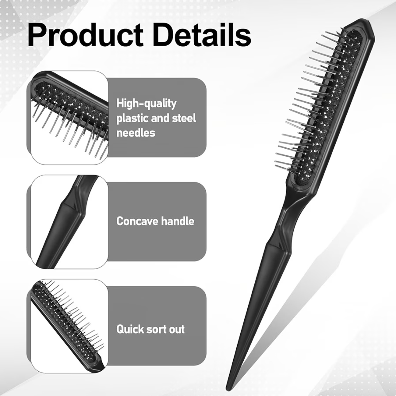 Juego de 2 Peines Pequeños de  - Detangling Wide Comb reseña y precio