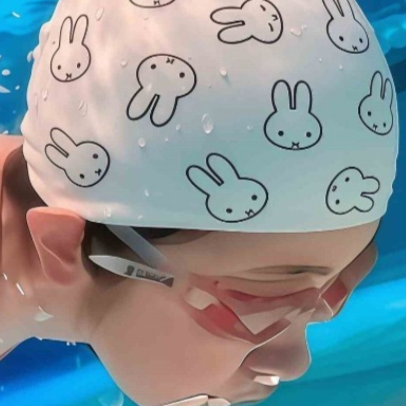 Gorro de natación de silicona  - Hair Care In Japan reseña y precio