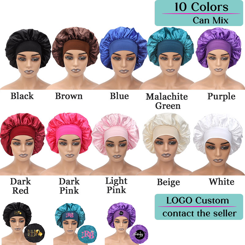 Gorros de seda personalizados  - Hair Care Logo reseña y precio