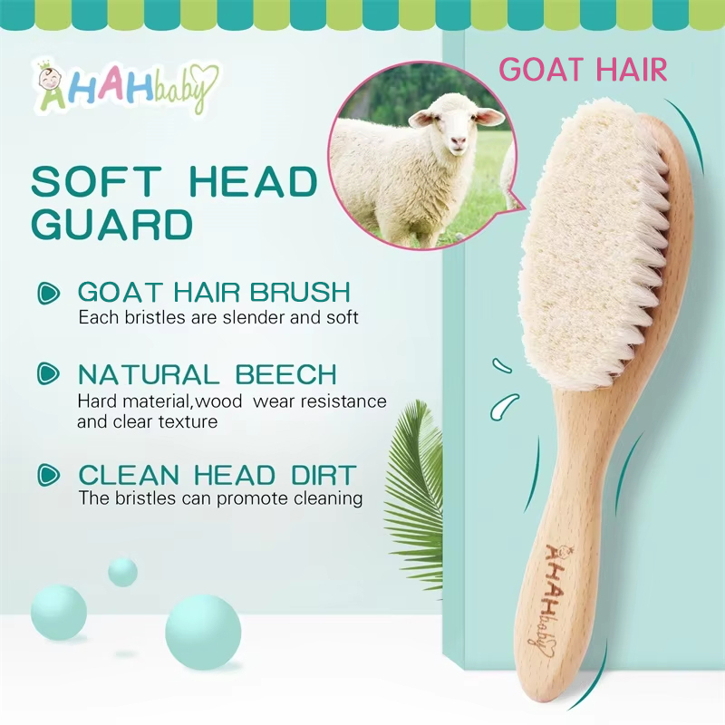 Cepillo de pelo para bebé con  - Hair Care Logo reseña y precio