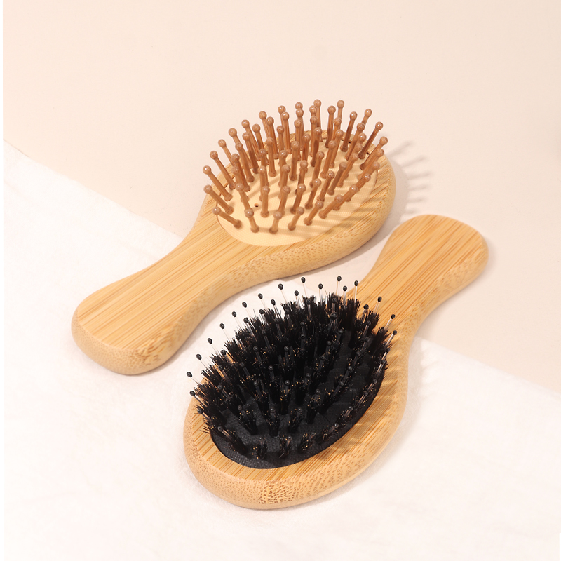 Mini peine de Airbag de bambú, - Bamboo Hair Brush reseña y precio