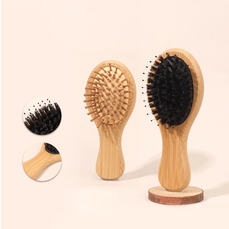 Mini peine de Airbag de bambú, - Bamboo Hair Brush reseña y precio