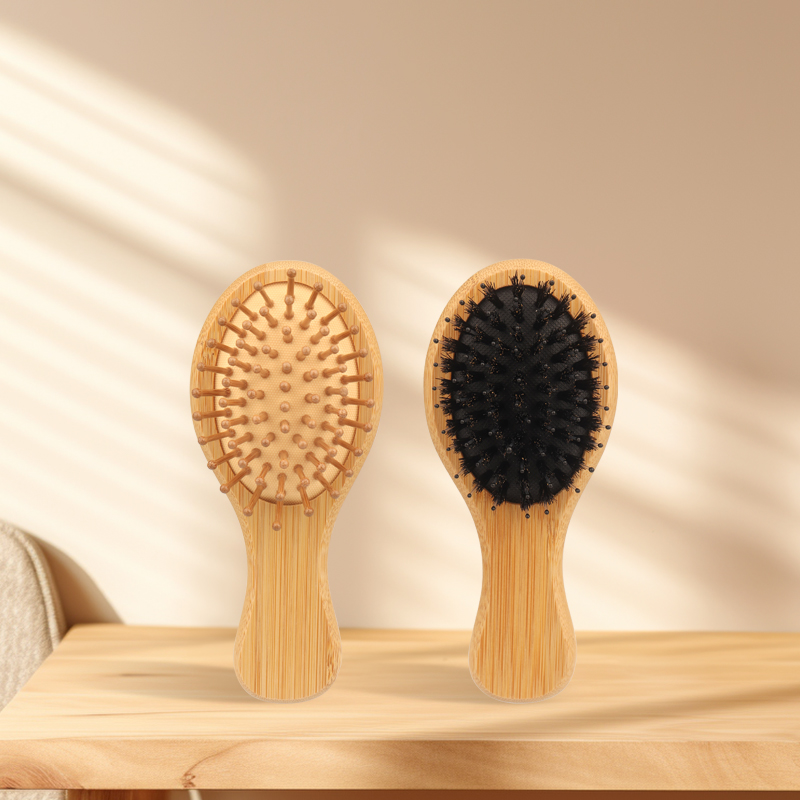 Mini peine de Airbag de bambú, - Bamboo Hair Brush reseña y precio
