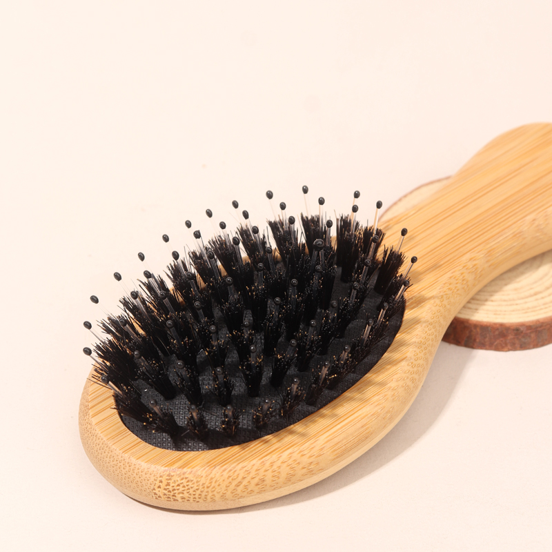 Mini peine de Airbag de bambú, - Bamboo Hair Brush reseña y precio