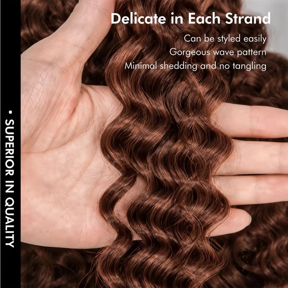 Smilegirl Cabello Humano Ondul - Crochet Braiding Hair reseña y precio