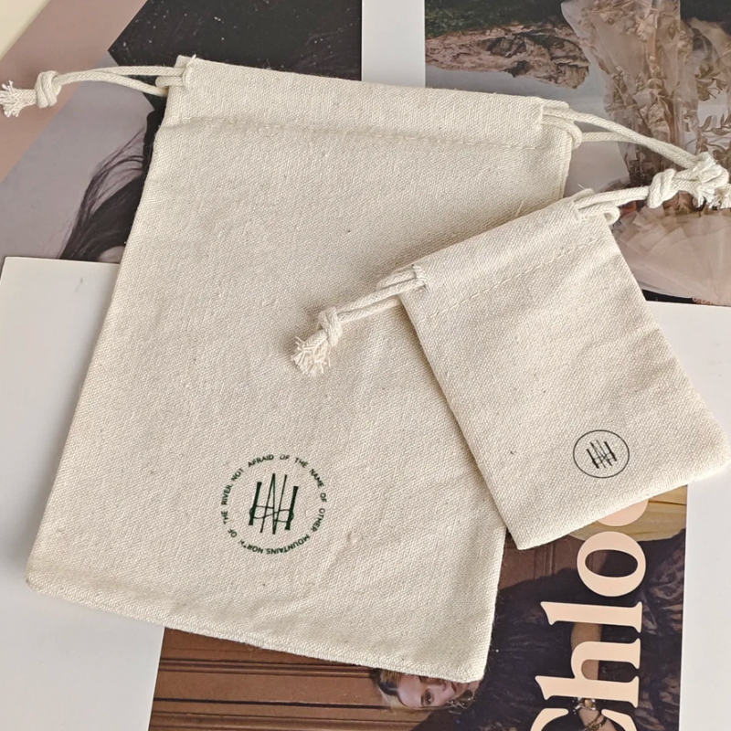 Bolsas de regalo de algodón Na - Hair Care Logo reseña y precio