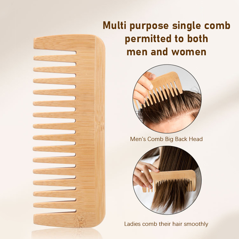 Peine de Bambú de Dientes Anch - Bamboo Hair Brush reseña y precio