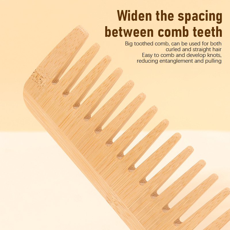 Peine de Bambú de Dientes Anch - Bamboo Hair Brush reseña y precio
