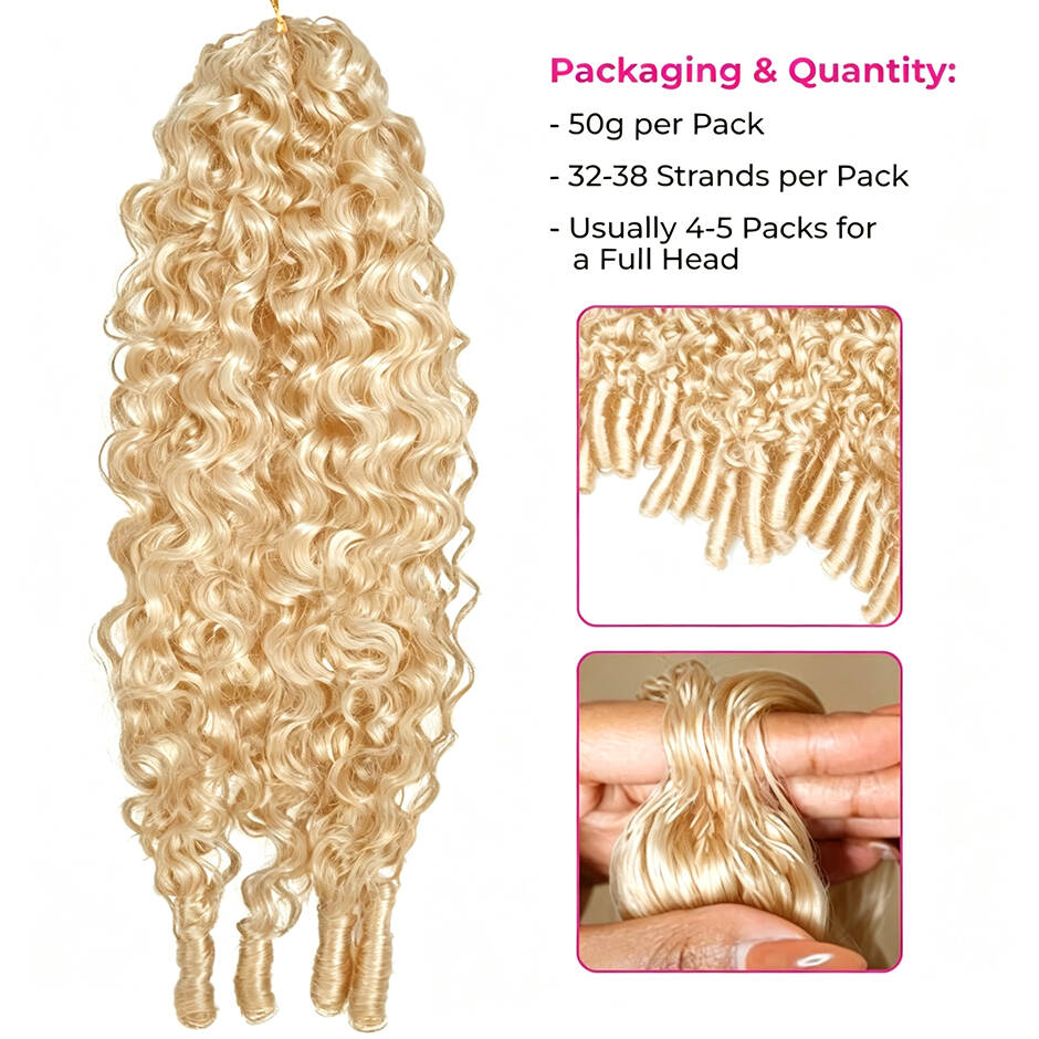 ISEE Hair 613 Cabello Rubio On - Crochet Braiding Hair reseña y precio