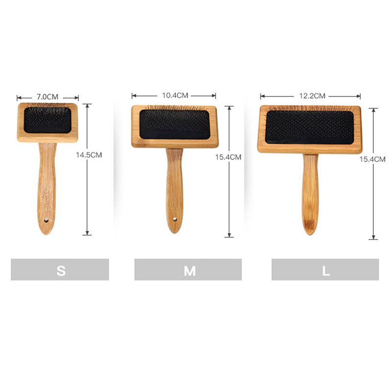 Cepillo para perros, peine de  - Bamboo Hair Brush reseña y precio