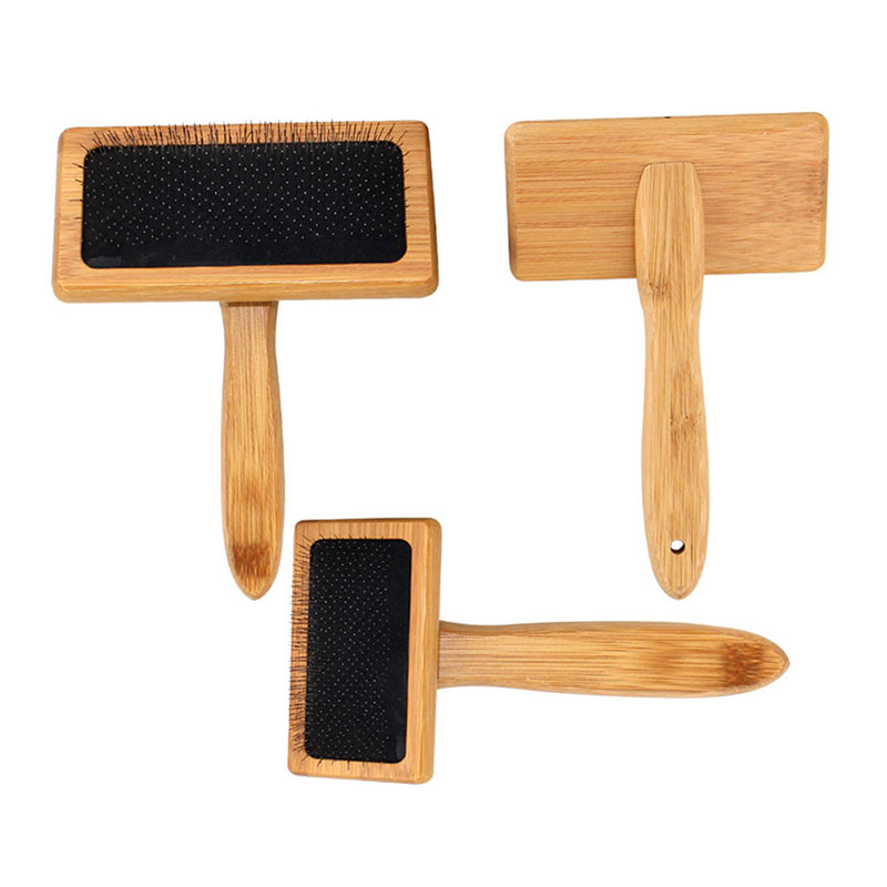 Cepillo para perros, peine de  - Bamboo Hair Brush reseña y precio