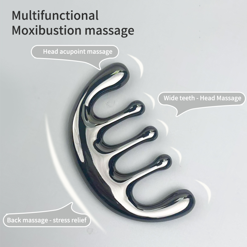 Peine de masaje de Metal de ci - Detangling Wide Comb reseña y precio